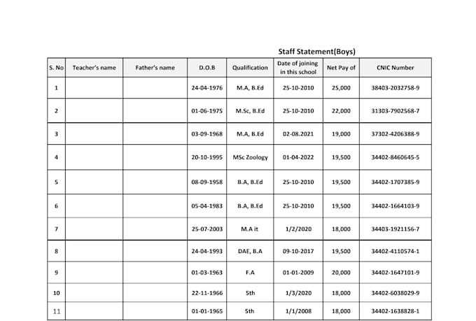 do excel data entry, data cleaning and formatting